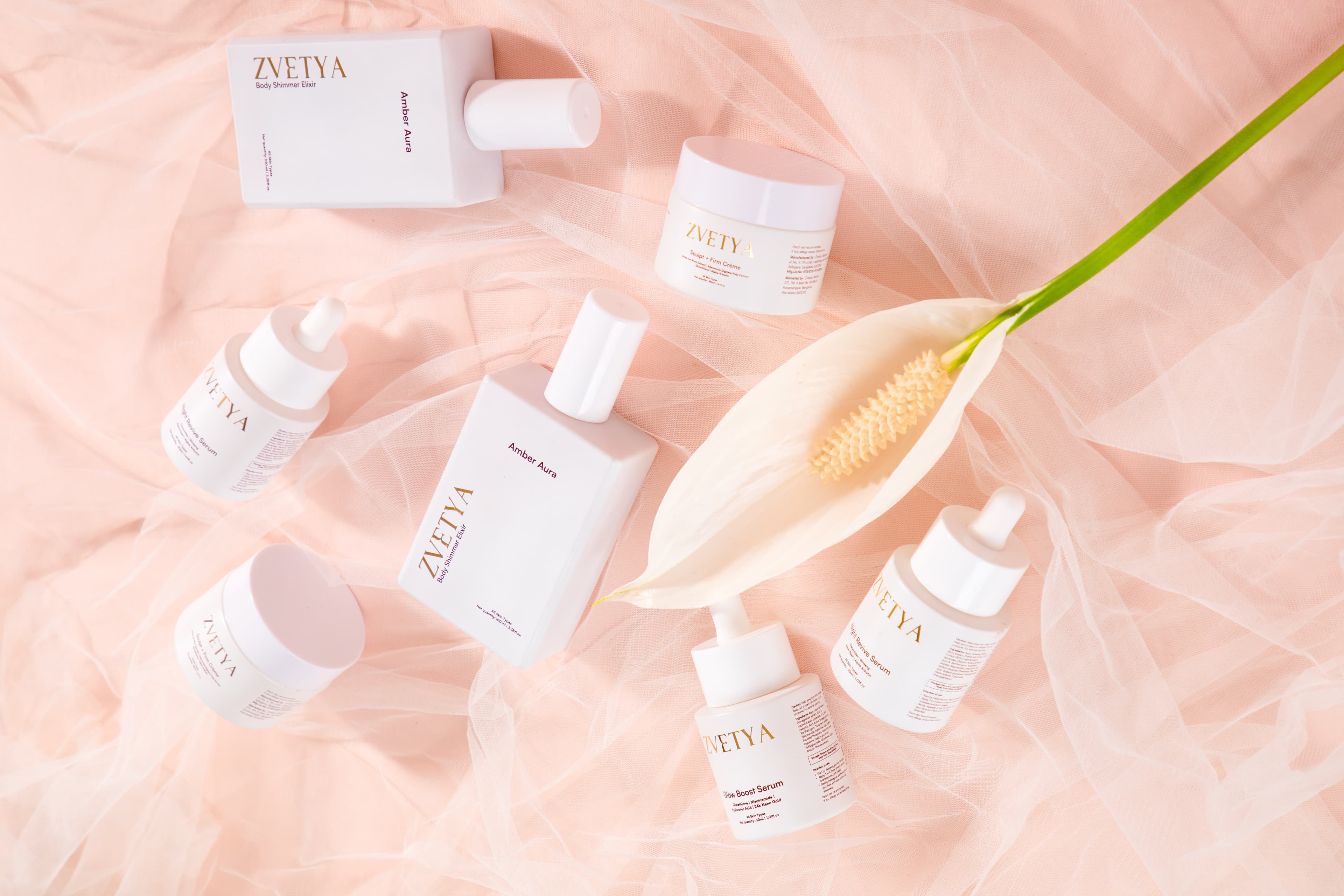 Model with Night Revive Serum